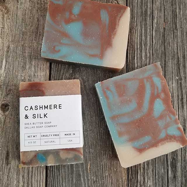 Cashmere and Silk Shea Butter Soap