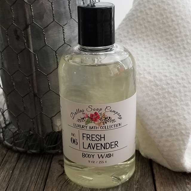Lavender Body Wash Dallas Soap Company DSC