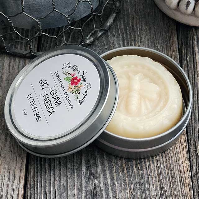 Guava Fresca Lotion Bar | Dallas Soap Company - Bath and Beauty Products made in Texas
