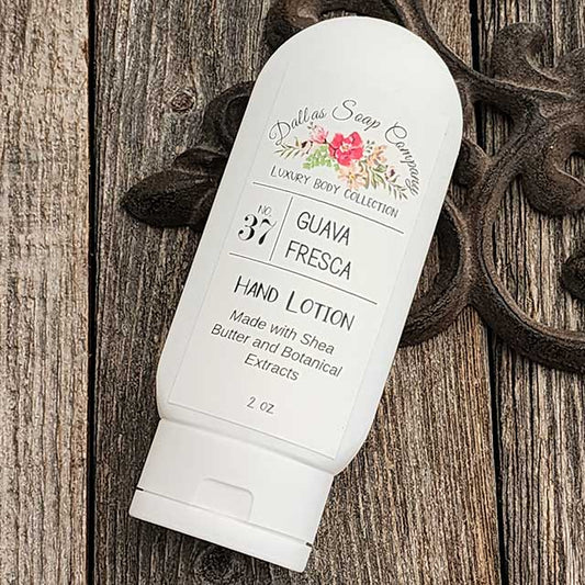 Guava Fresca Hand Lotion - Travel Size | Dallas Soap Company