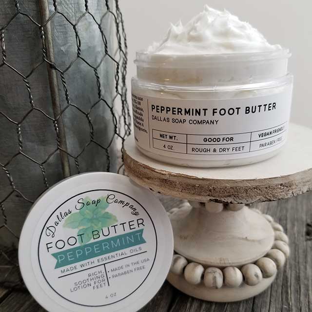 Peppermint Foot Butter - Dallas Soap Company