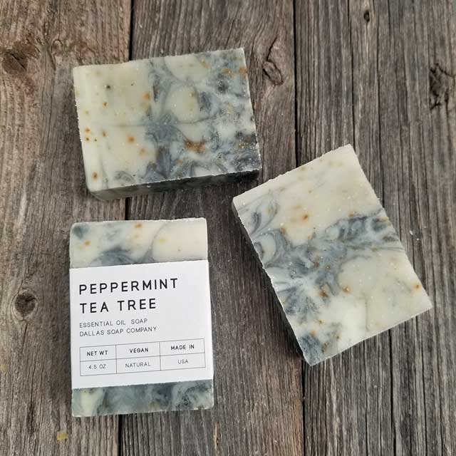 Peppermint Tea Tree Soap - Dallas Soap Company