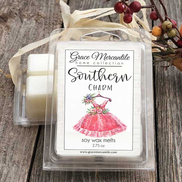 Southern Charm Wax Melts Grace Mercantile Dallas Soap Company