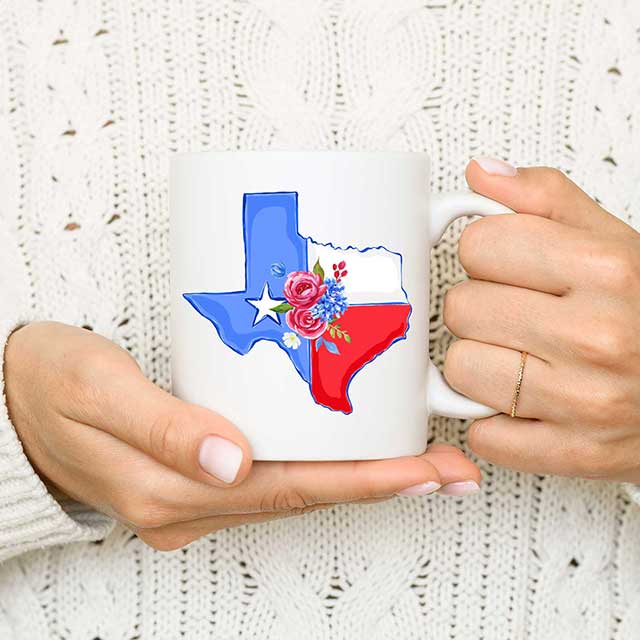 Texas Souvenir Ceramic Mug