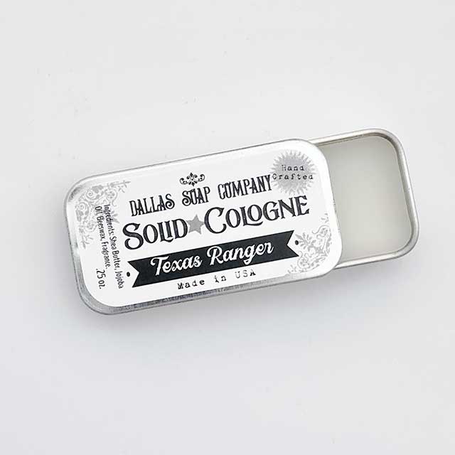 Texas Ranger Solid Cologne | Dallas Soap Company