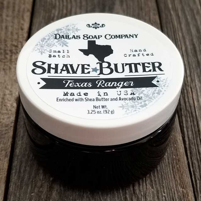 Texas Ranger Shave Butter - Dallas Soap Company
