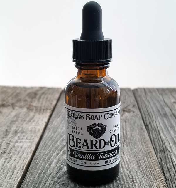 Vanilla Tobacco Beard Oil | Men's Products - Dallas Soap Company